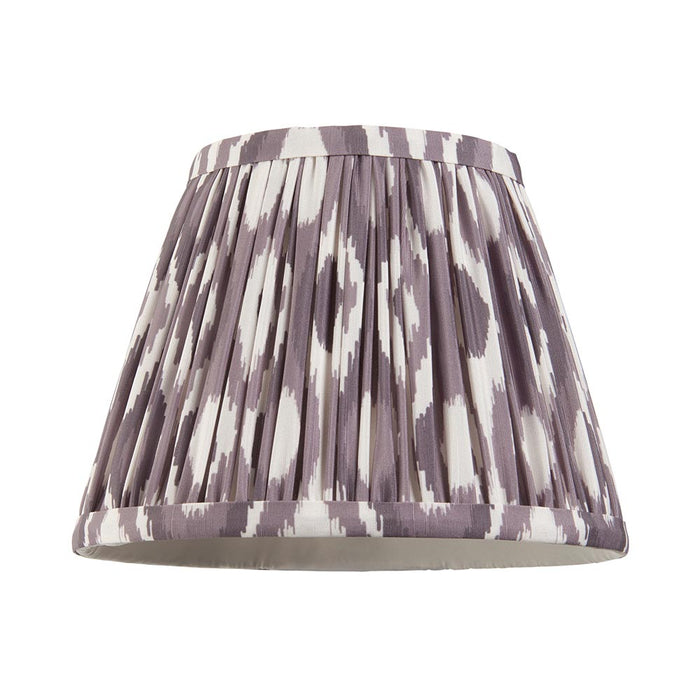 Carnaby And Ikat 20cm Pearl Grey Shade Wall Light With Satin Cotswold Green Base