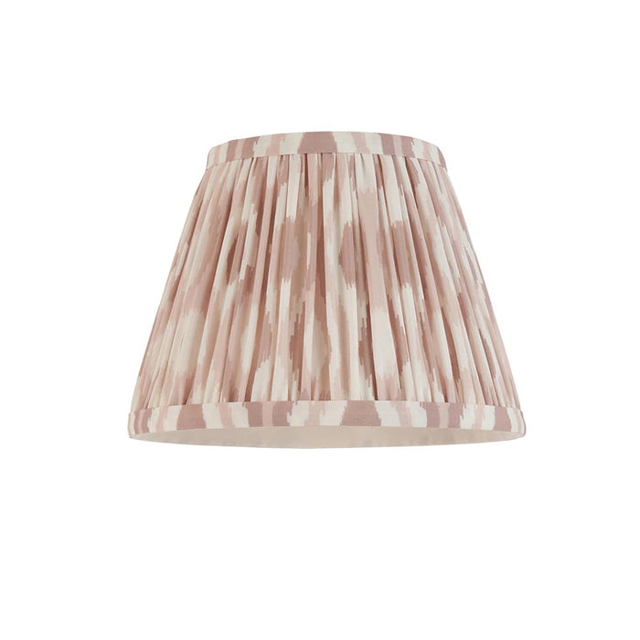 Carnaby And Ikat 20cm Neutral Shade Wall Light With Satin Cotswold Green Base