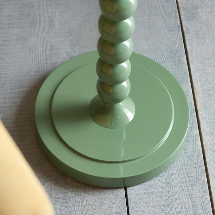 Higgledy And Zigzag 40cm Cotswold Green Shade Floor Lamp With Gloss Cotswold Green Base