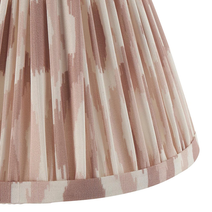 Step Arc And Ikat 16cm Neutral Shade Wall Light In Brushed Aged Brass