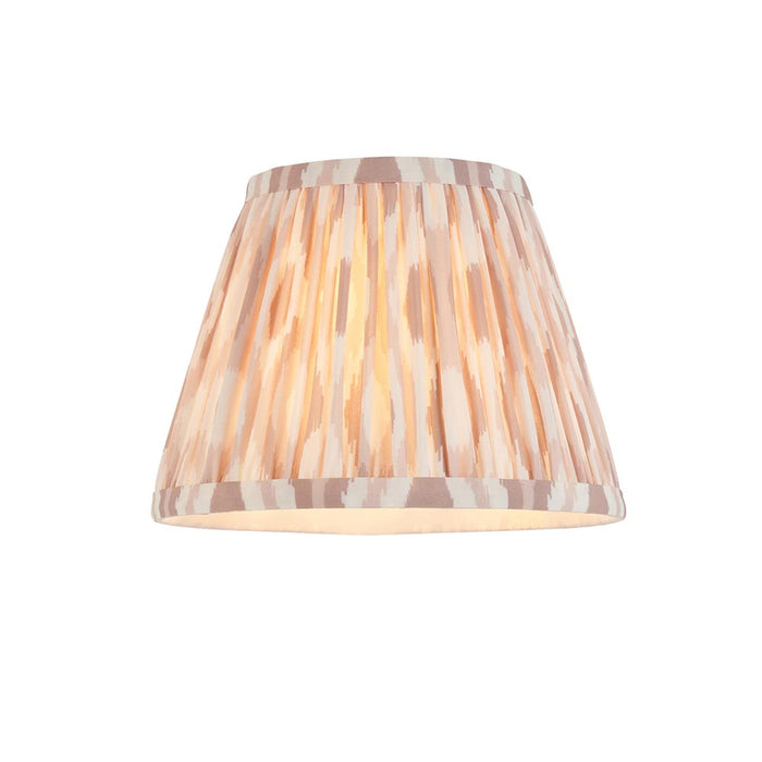 Dome Arc And Ikat 20cm Neutral Shade Wall Light In Brushed Aged Brass