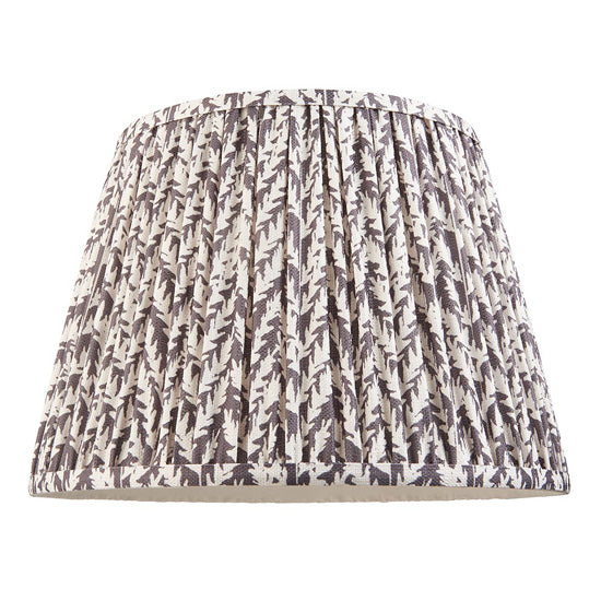 Higgledy And Leaf 35cm Pearl Grey Shade Floor Lamp With High Gloss Marlin Blue Base