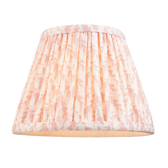 Higgledy And Leaf 20cm Peachy Keen Shade Table Lamp With High Gloss Pink Clay Base