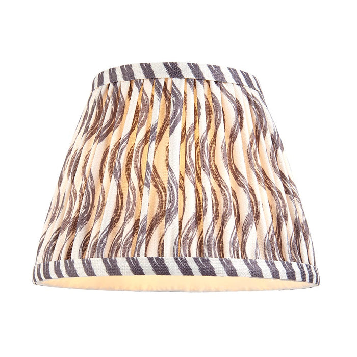 Higgledy And Ripple 20cm Pearl Grey Shade Table Lamp With Gloss Pink Clay Base