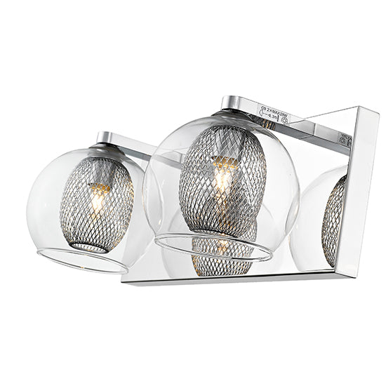 Canonbury 2 Bulbs Wall Light In Chrome