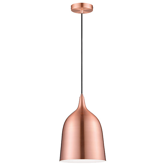 Crofton 1 Bulb Ceiling Pendant Light In Copper