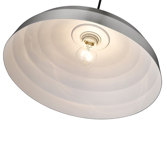 Diaz 1 Bulb Ceiling Pendant Light In Satin Nickel