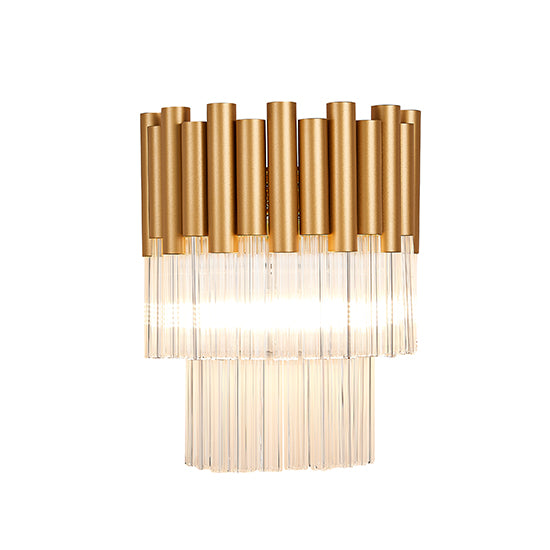 Harrogate 1 Bulb Wall Light In Gold
