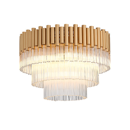 Harrogate 7 Bulbs Flush Ceiling Light