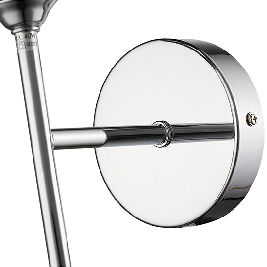 Plumstead 1 Bulbs Decorative Wall Light In Chrome