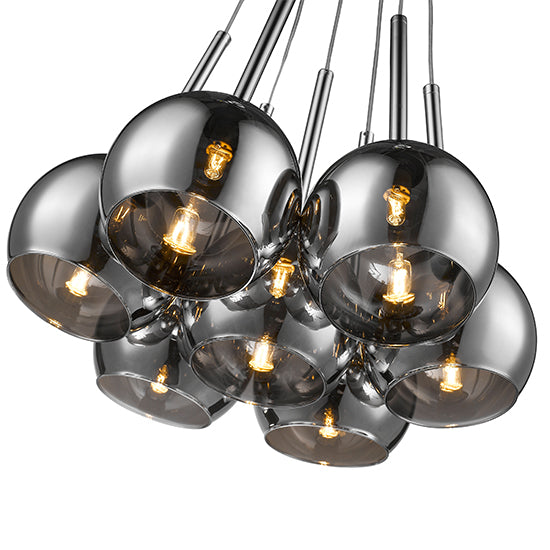 Plumstead 7 Bulbs Decorative Ceiling Pendant Light In Chrome