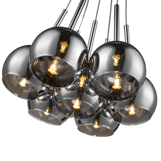 Plumstead 7 Bulbs Decorative Ceiling Pendant Light In Chrome