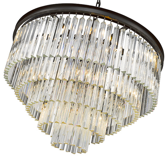 Richmond 10 Bulbs Decorative Ceiling Pendant Light In Crystal