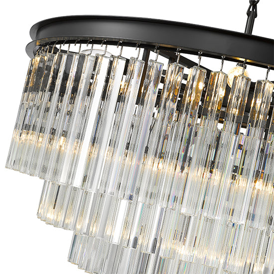 Richmond 10 Bulbs Decorative Ceiling Pendant Light In Crystal