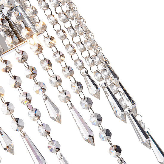 Thornton 2 Bulbs Decorative Wall Light In Chrome