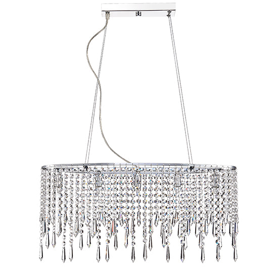 Thornton 5 Bulbs Decorative Ceiling Pendant Light In Chrome