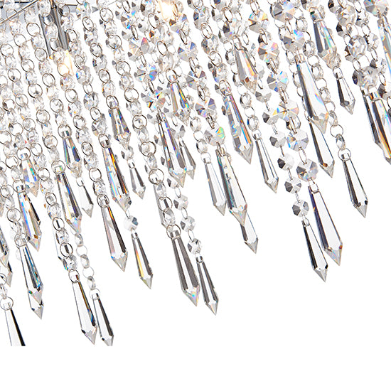 Thornton 5 Bulbs Decorative Ceiling Pendant Light In Chrome