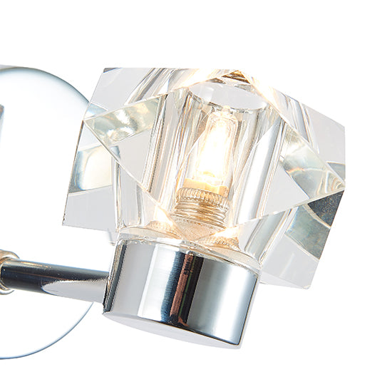 Wakefield 1 Bulb Decorative Wall Light In Chrome