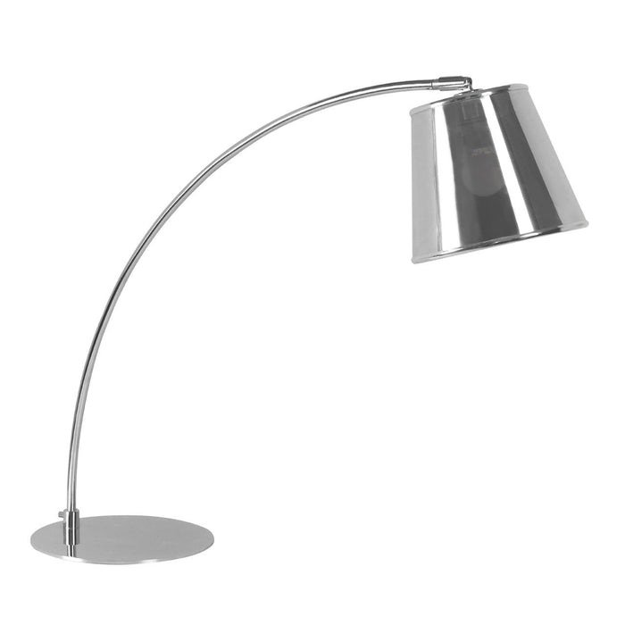 Celdon Metal Shade Table Lamp With Chrome