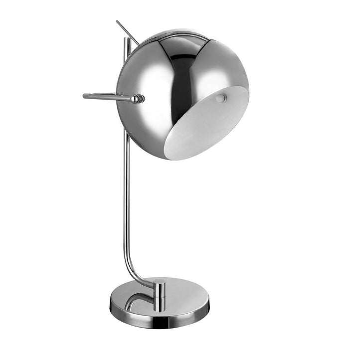 Gretorn Ball Design Shade Table Lamp In Chrome