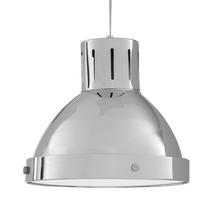 Jasper Large Metallic Ceiling Pendant Light In Chrome