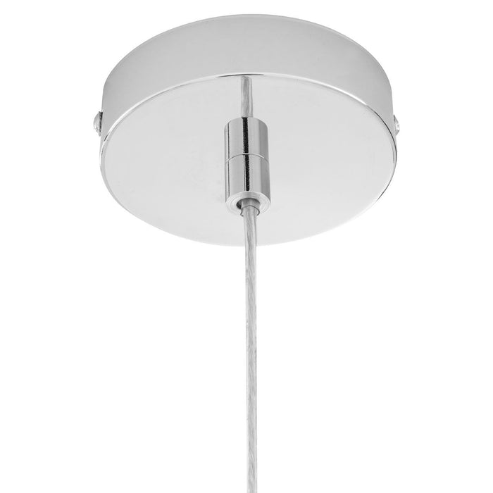 Jasper Large Metallic Ceiling Pendant Light In Chrome
