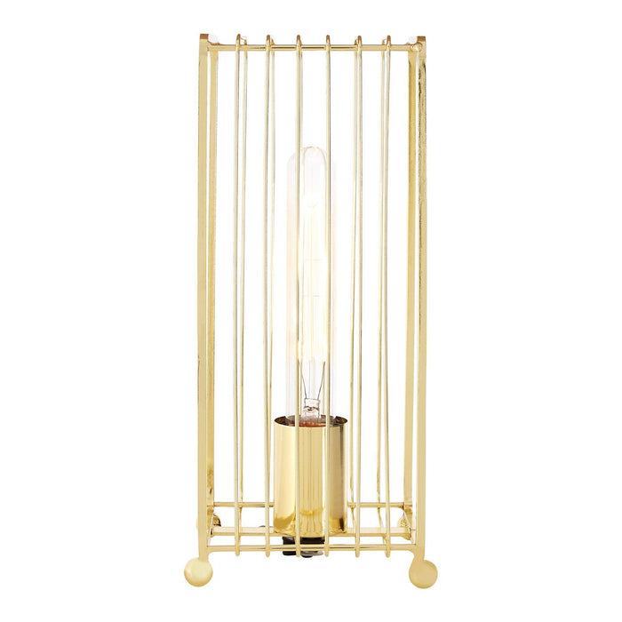 Deco Contemporary Metal Table Lamp In Gold