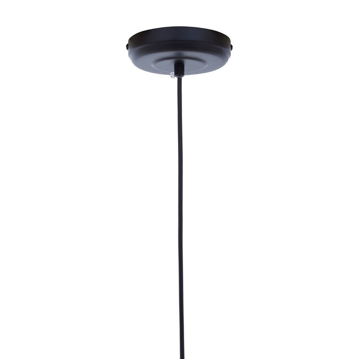 Lagona 6 Tubular Bulbs Ceiling Pendant Light In Black