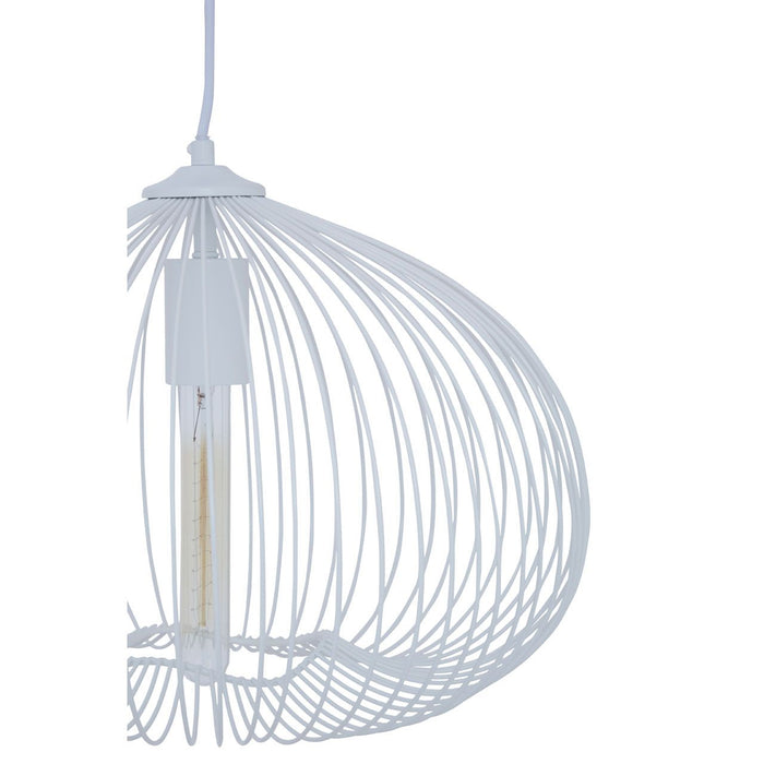 Lavis Contemporary Ceiling Pendant Light In White