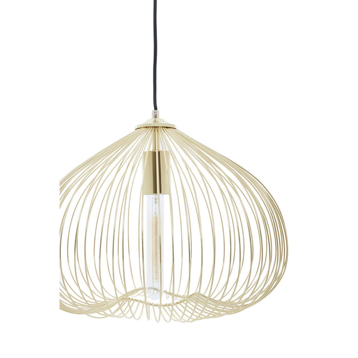 Lavis Contemporary Ceiling Pendant Light In Gold