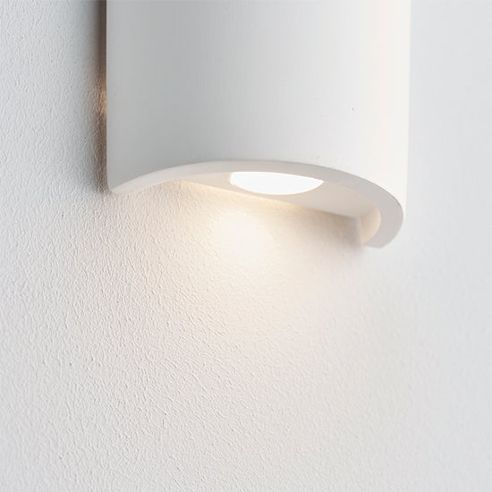 Arch 2 Lights Wall Light In Clean Architectural Style Pure White