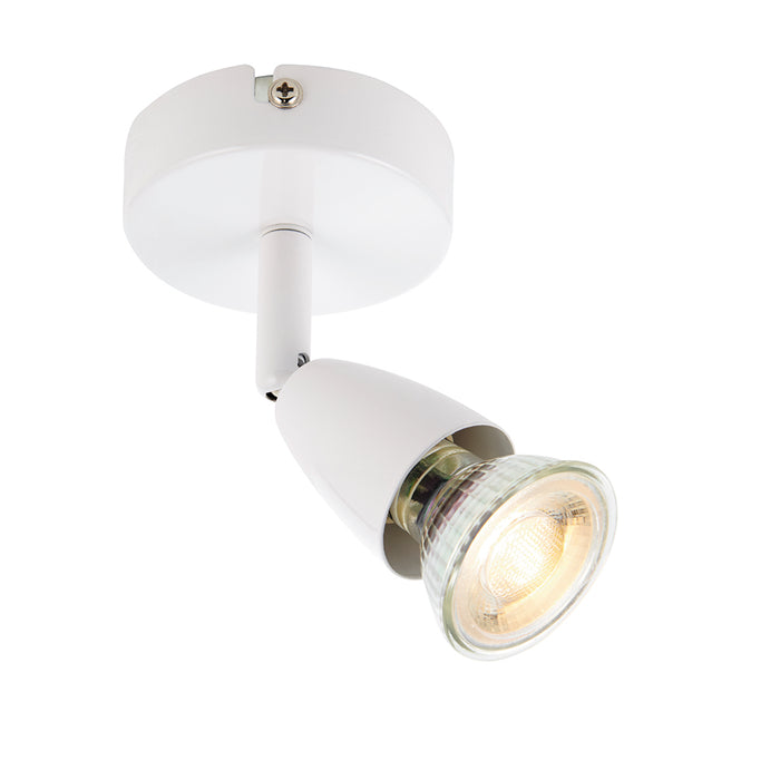 Ascoli Single Spotlight In Gloss White
