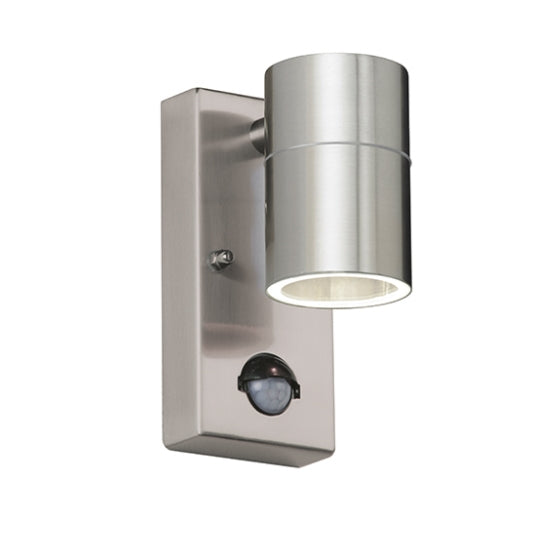 Canon Pir 2 Lights Wall Light In Polished Stainless Steel
