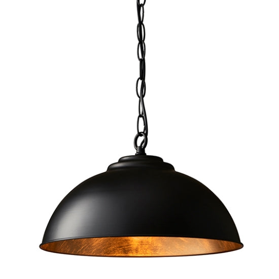 Colman Matt Ceiling Pendant Light Gold Leaf