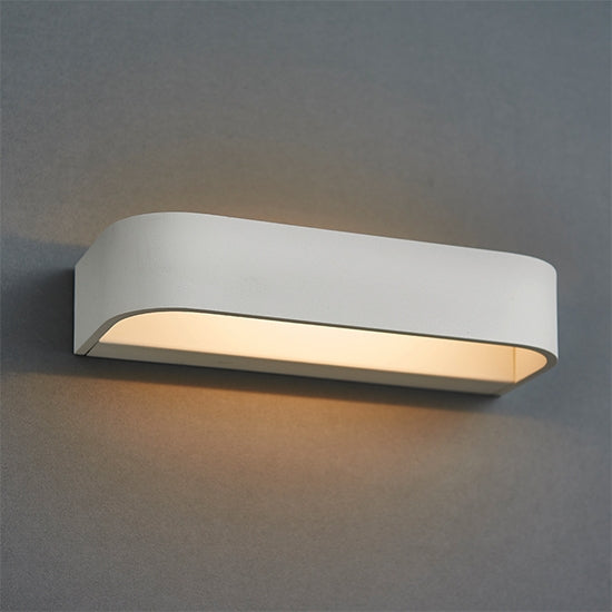 Free Wall Light In Textured White