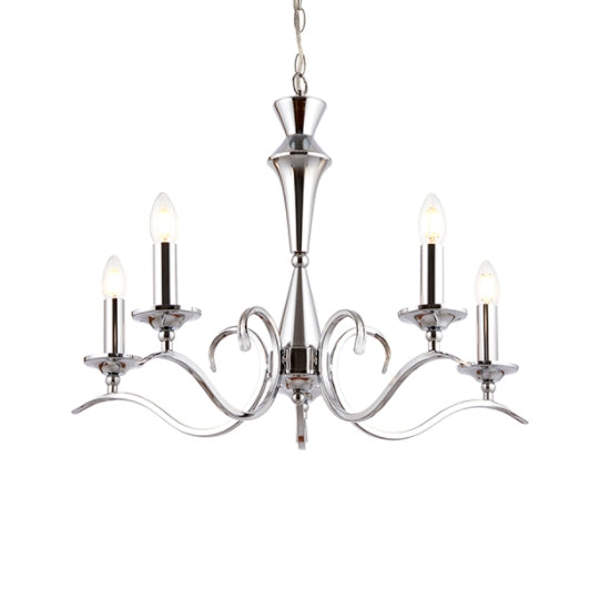 Kora 5 Lights Ceiling Pendant Light Chrome