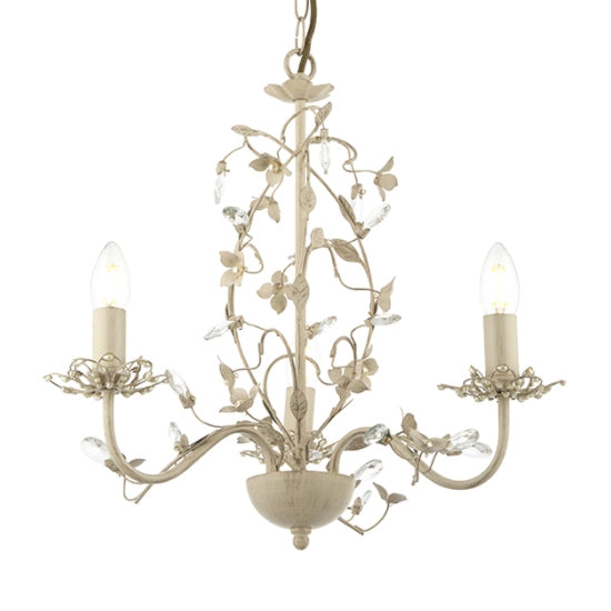 Lullaby 3 Lights Clear And Pearl Acrylic Ceiling Pendant Light