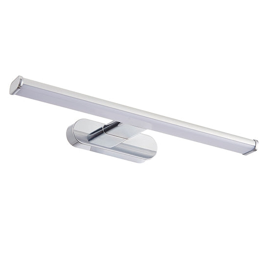 Moda Frosted Shade Wall Light In Chrome