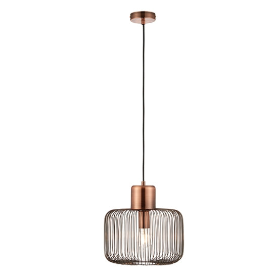 Nicola Square Ceiling Pendant Light Antique