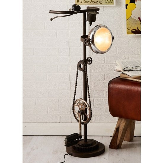 Preon Cycle Chain Stand Floor Lamp