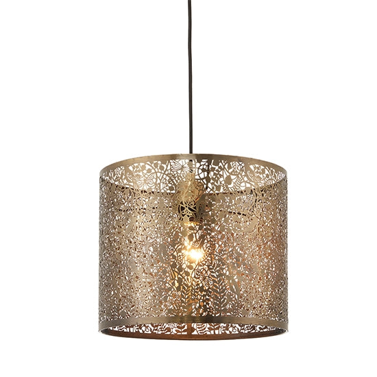 Secret Garden 300mm LED Ceiling Pendant Light Antique Brass