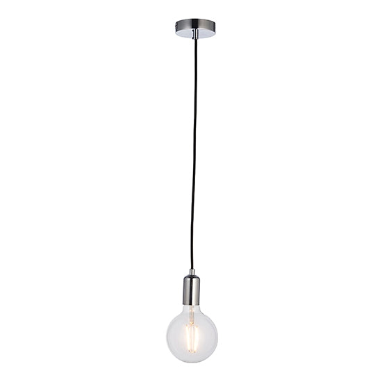 Studio Ceiling Pendant Light Chrome