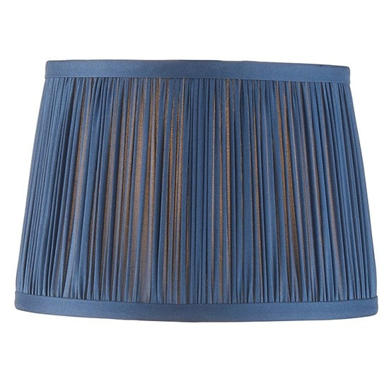 Wentworth Silk Fabric 8 Inch Shade In Midnight Blue